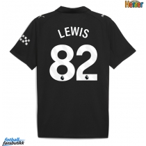 Manchester City Rico Lewis #82 Bortedrakt 2025-26 Kortermet
